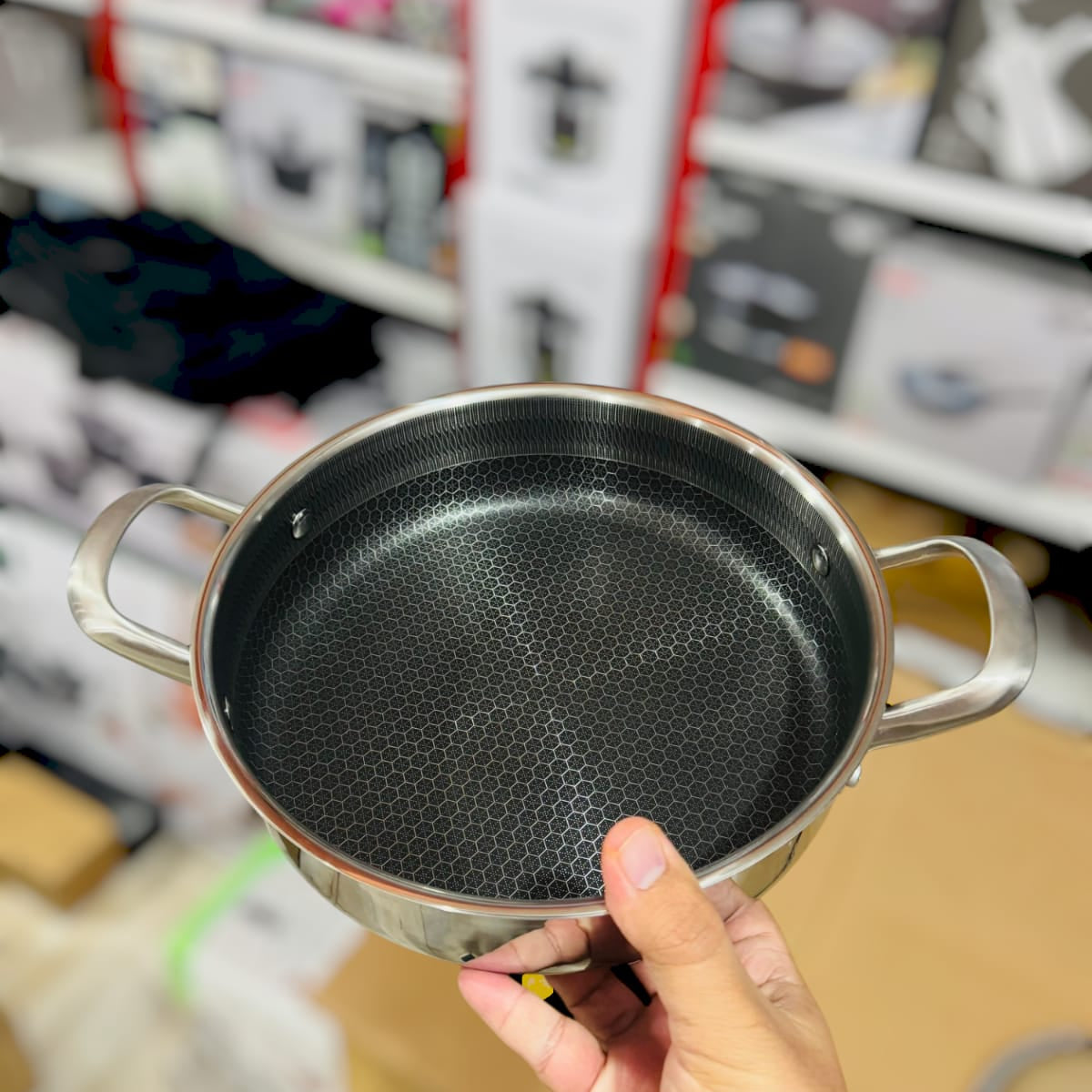 Laser Coated Honeycomb Cookware Set