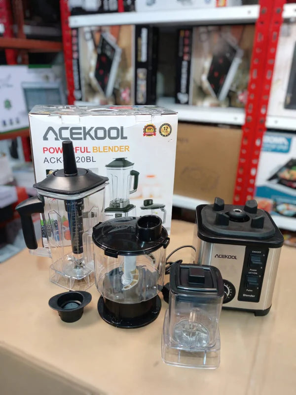 ACEKOOL 3 in 1 Blender ACK-4020BL