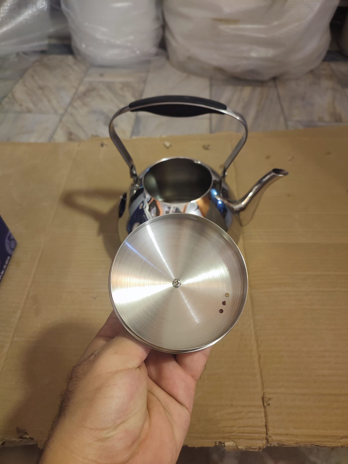  VICALINA Tea Kettle & Tea Pot, Stainless Steel Tea