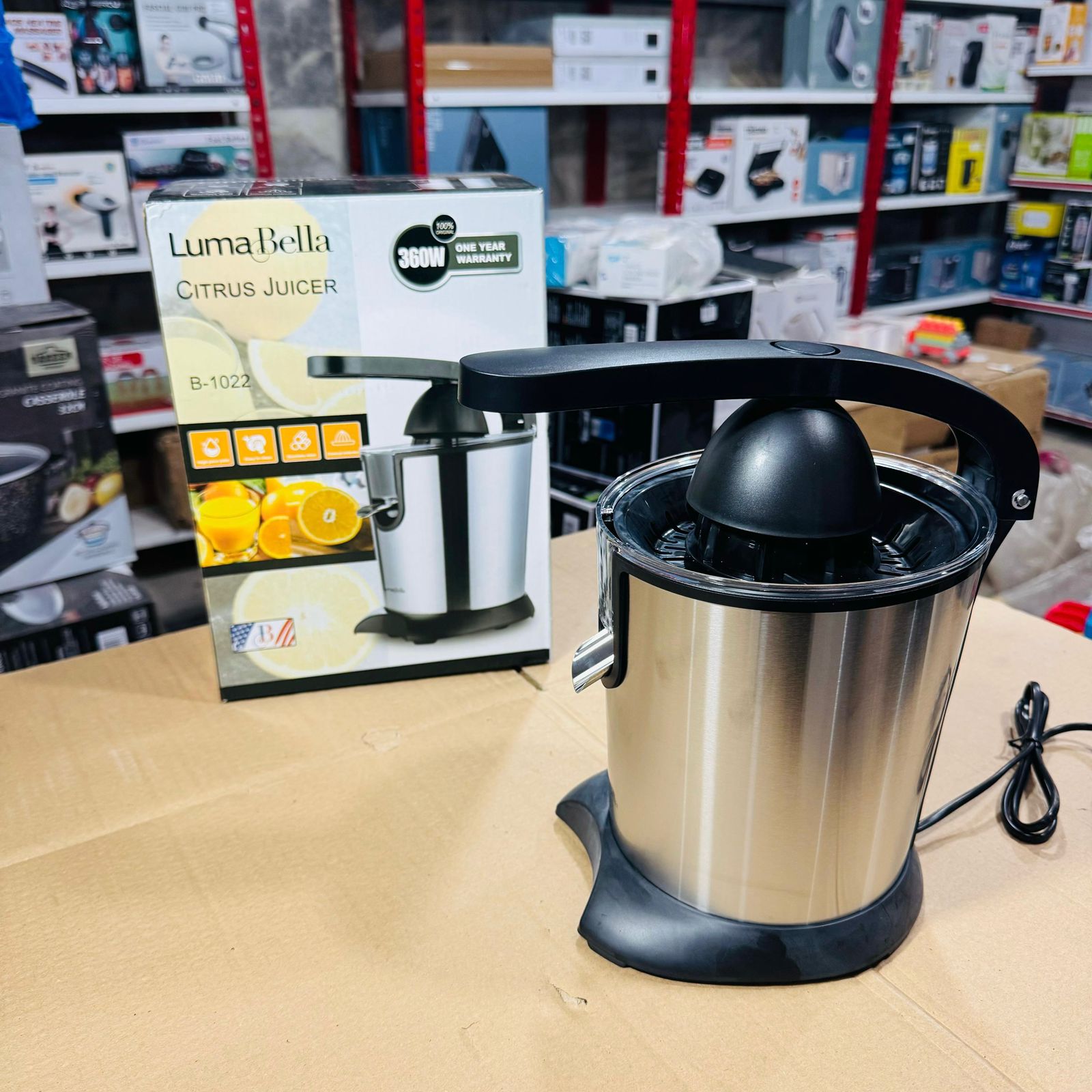 Luma Bella Handle Electric Citrus Juicer B-1022