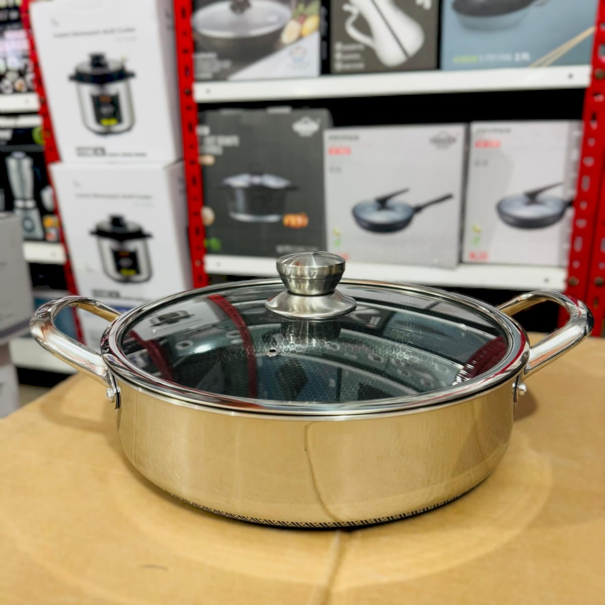 Laser Coated Honeycomb Cookware Set
