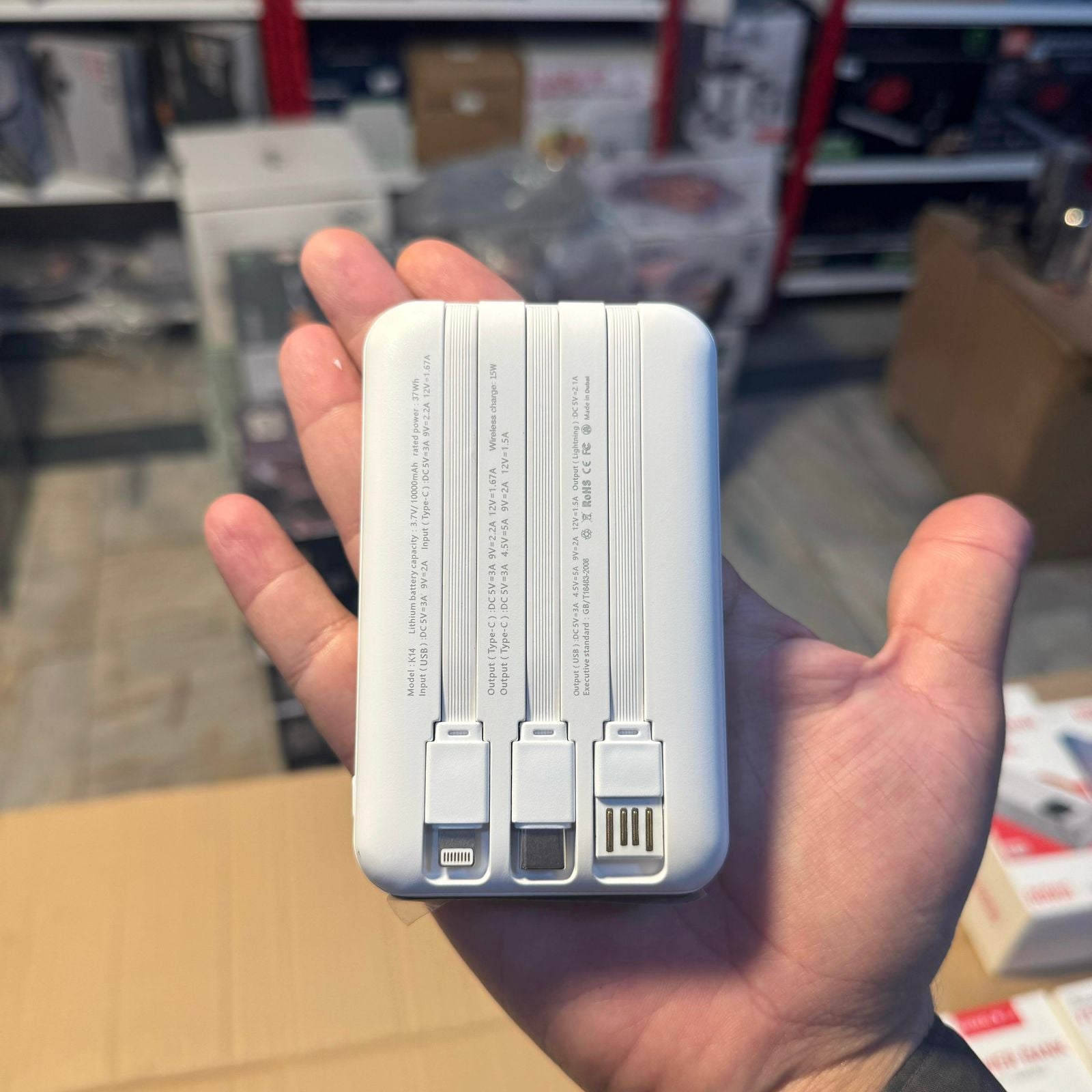 Kamal 10000mAh Magnetic Power Bank K14