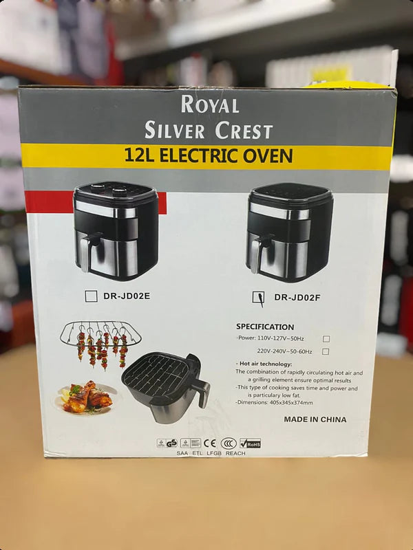 ROYAL SILVER CREST 12L Electric Oven