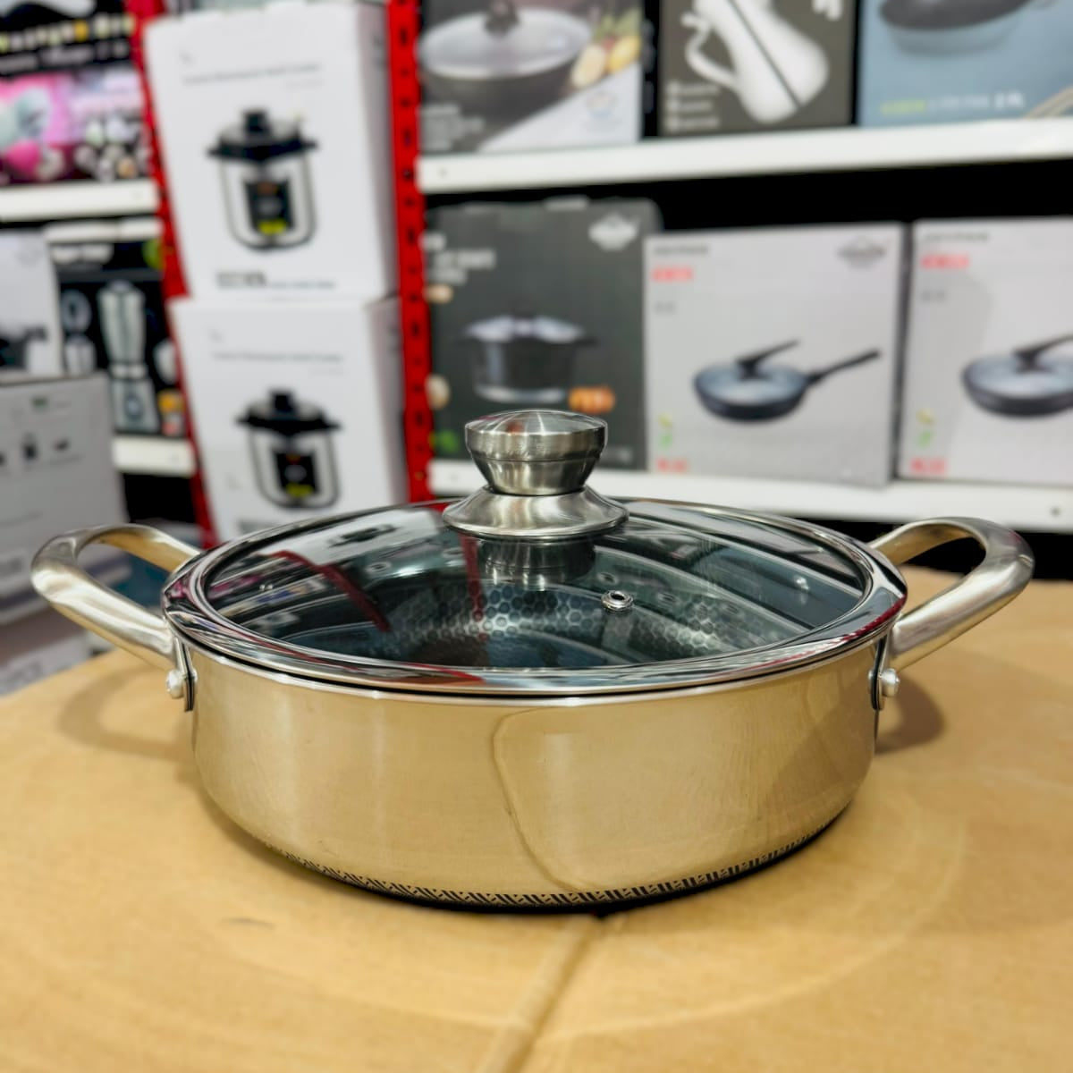 Laser Coated Honeycomb Cookware Set