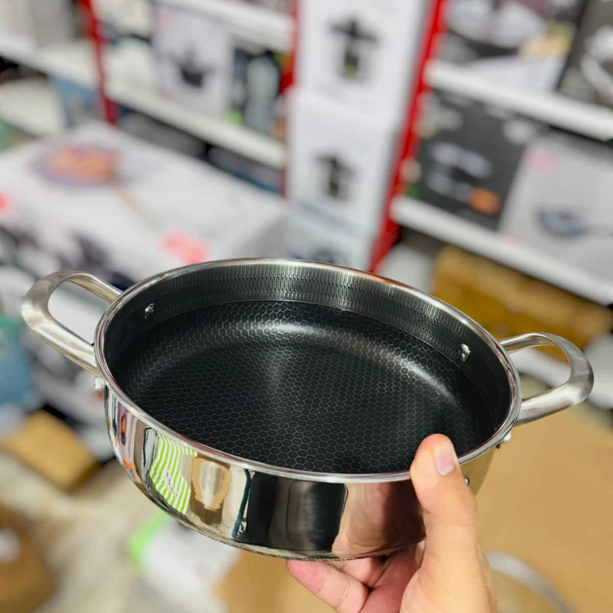 Laser Coated Honeycomb Cookware Set