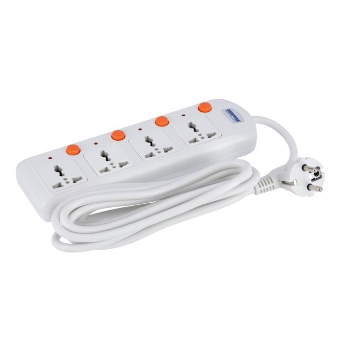 Geepas 4 Way Extension Socket 4003