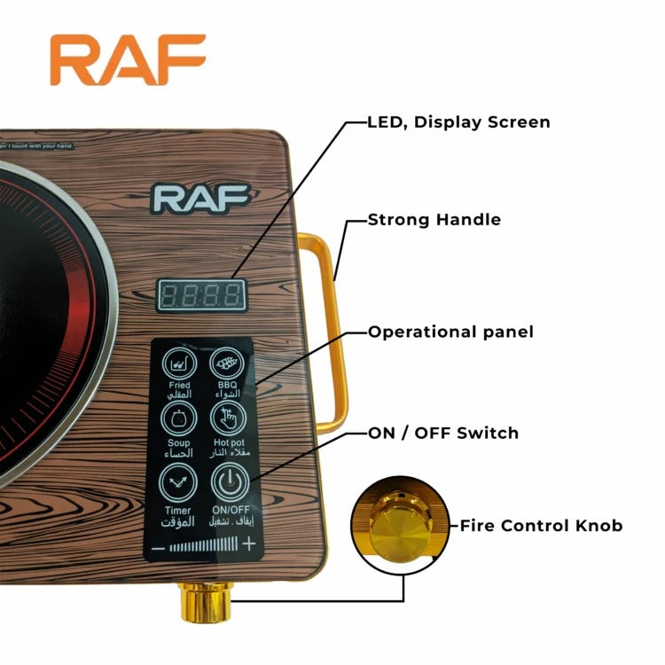 RAF Infrared Electric Stove Low Quality
