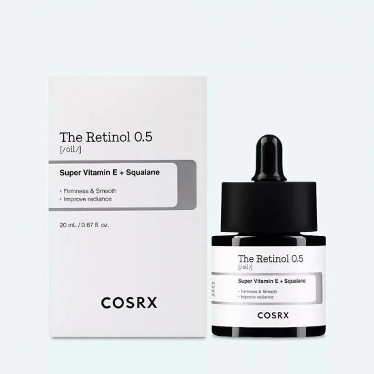 Cosrx The Retinol 0.5 Oil Super Vitamin E + Squalane 20ml