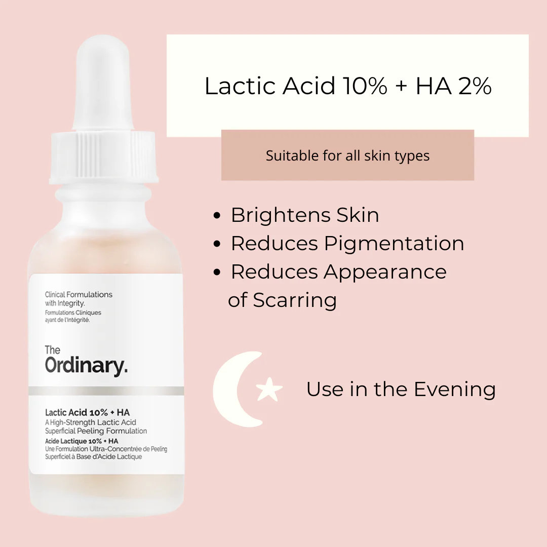 The Ordinary Direct Acids Lactic Acid 10%+ HA 30ml