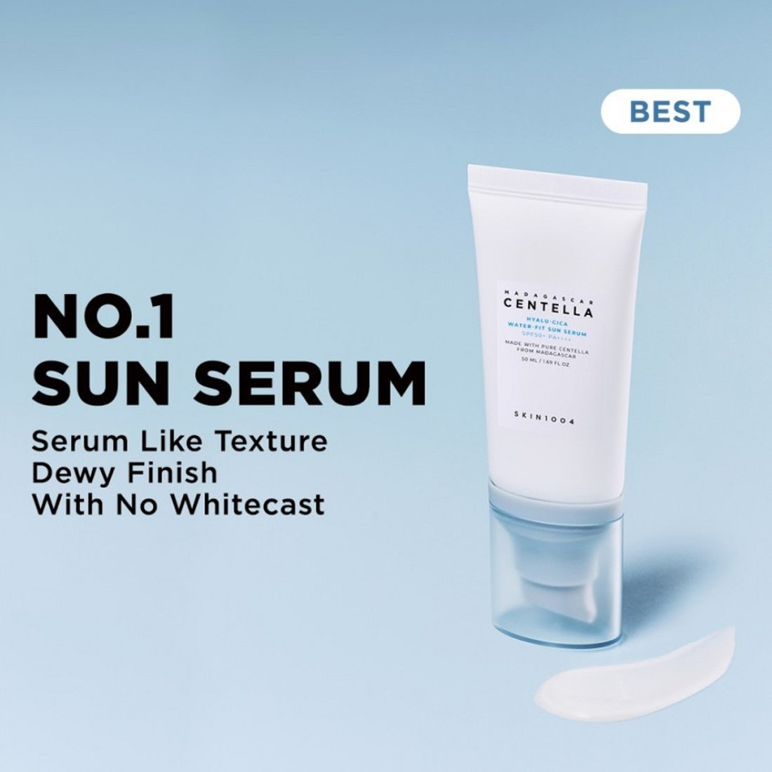 SKIN1004 Madagascar Centella Hyalu-Cica Water-Fit Sun Serum 50ml