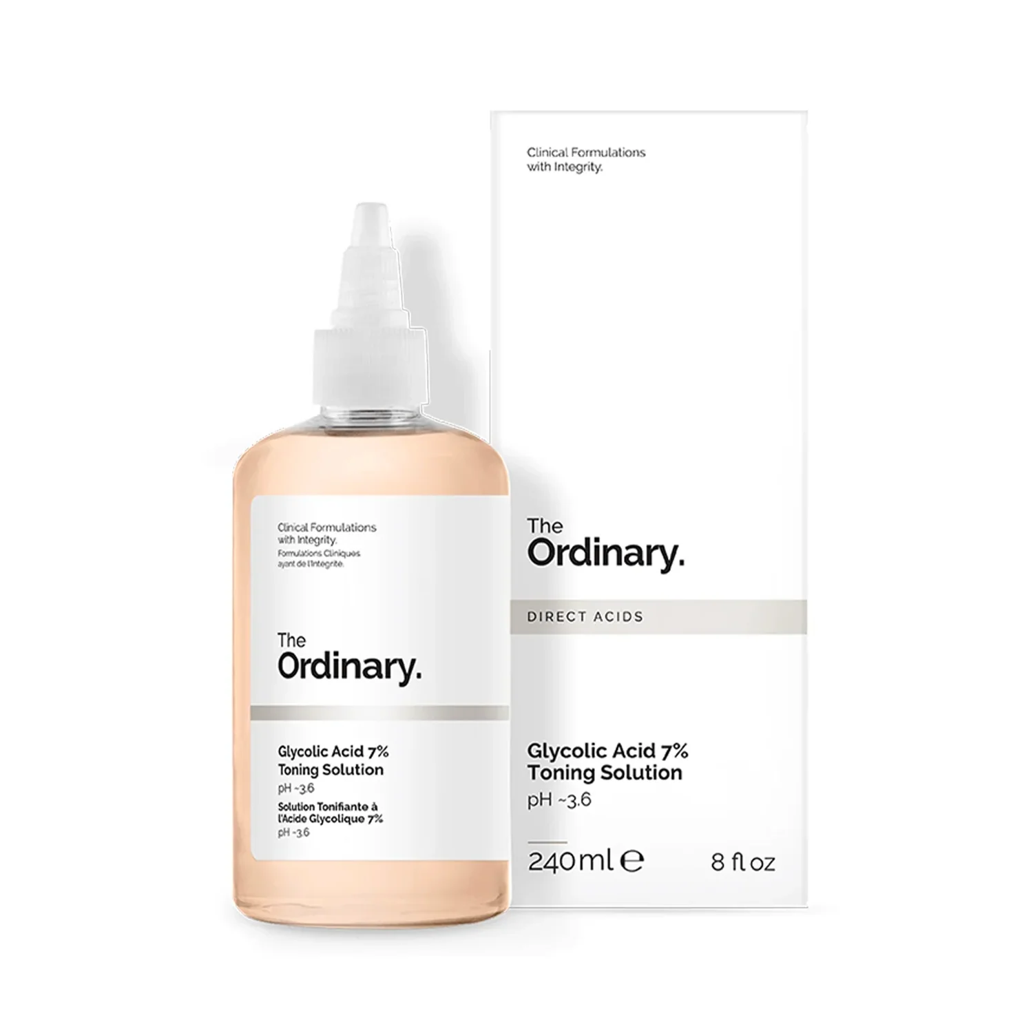 The Ordinary Direct Acids Glycolic Acid 7% Toning Solution 240ml