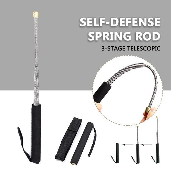 Self Defence Extendable Spring Baton