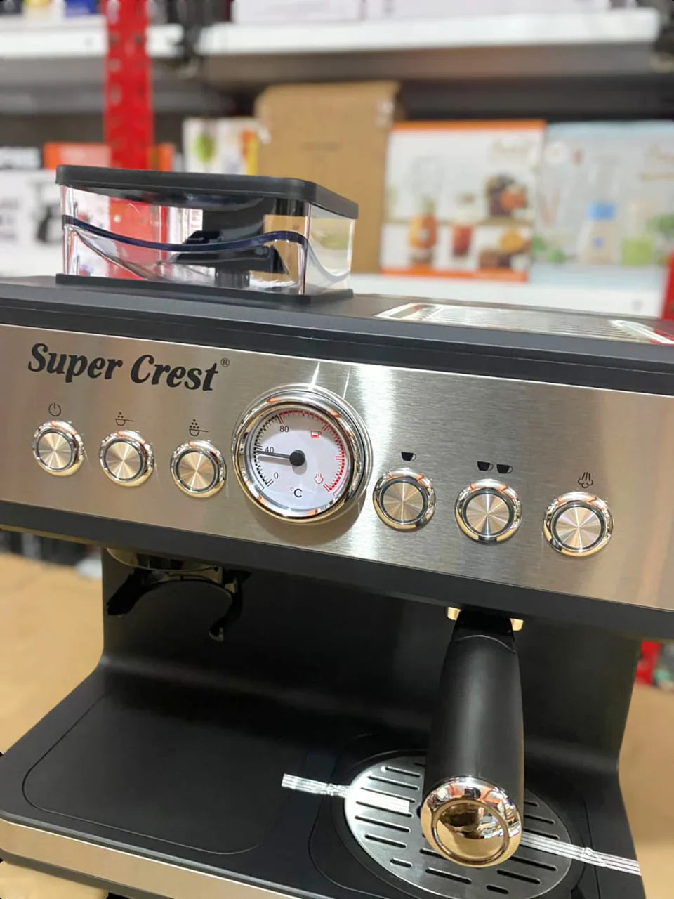 SUPER CREST 2 in 1 Coffee Machine 850W SCT-4037