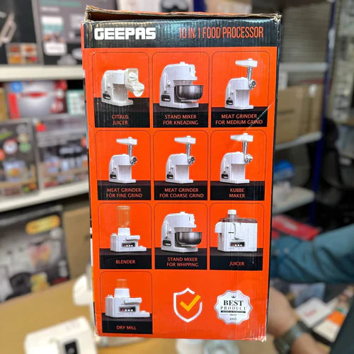 GEEPAS 400W 10 in 1 Food Professor-1650
