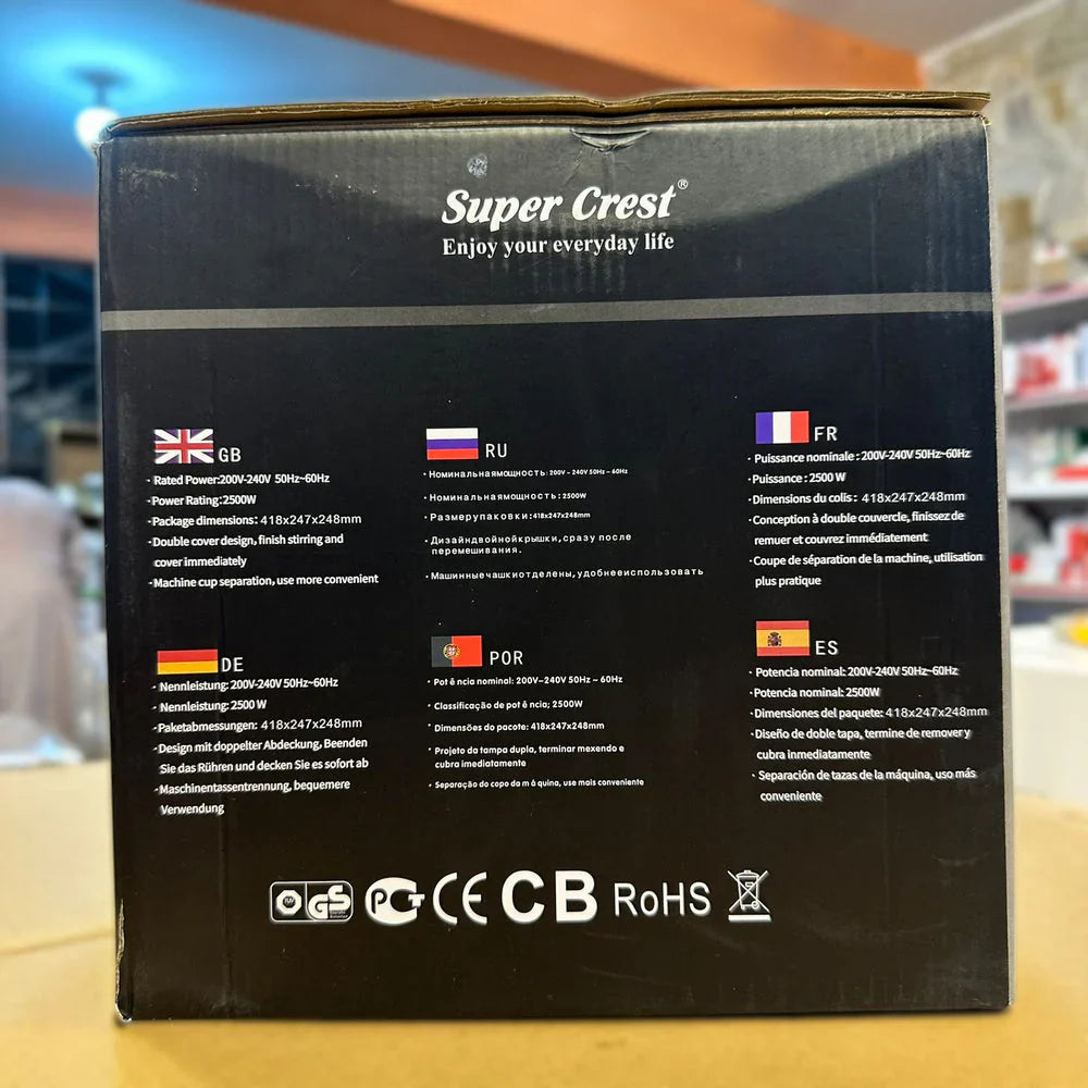 Super Crest 2 in 1 Chopper & Stand Mixer SCT-2038