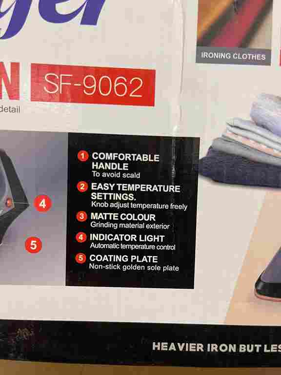 Sonifer Dry Iron