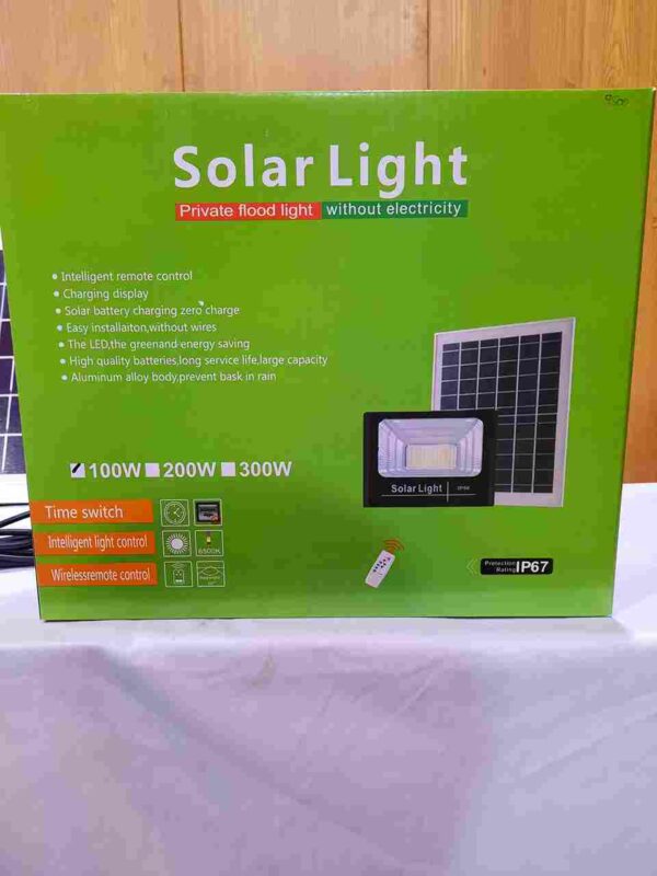 Lot Imported Solar Flood Light