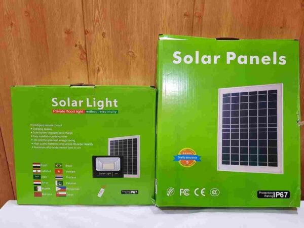 Lot Imported Solar Flood Light