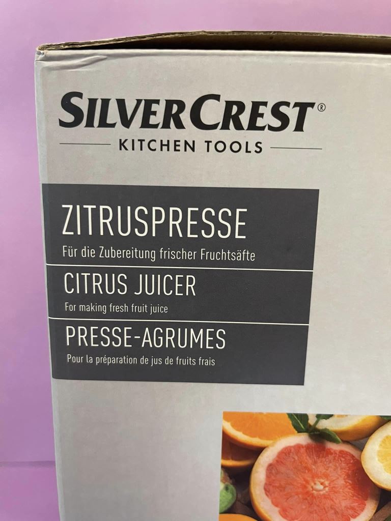 Silver Crest Citrus Juicer