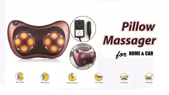 2 IN 1 CAR & HOME PILLOW MASSAGER