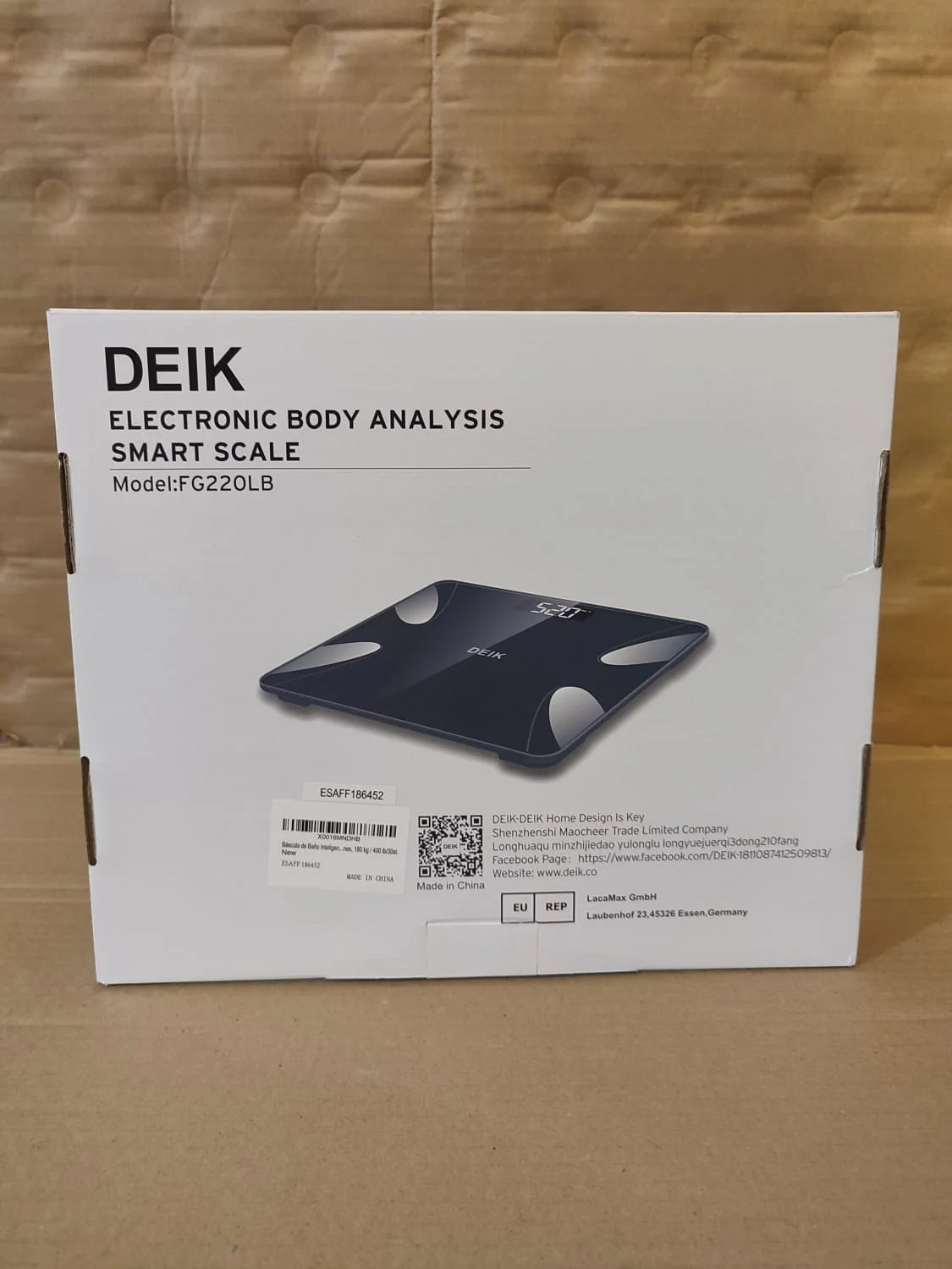 Germany Smart Digital Body Fat Scale