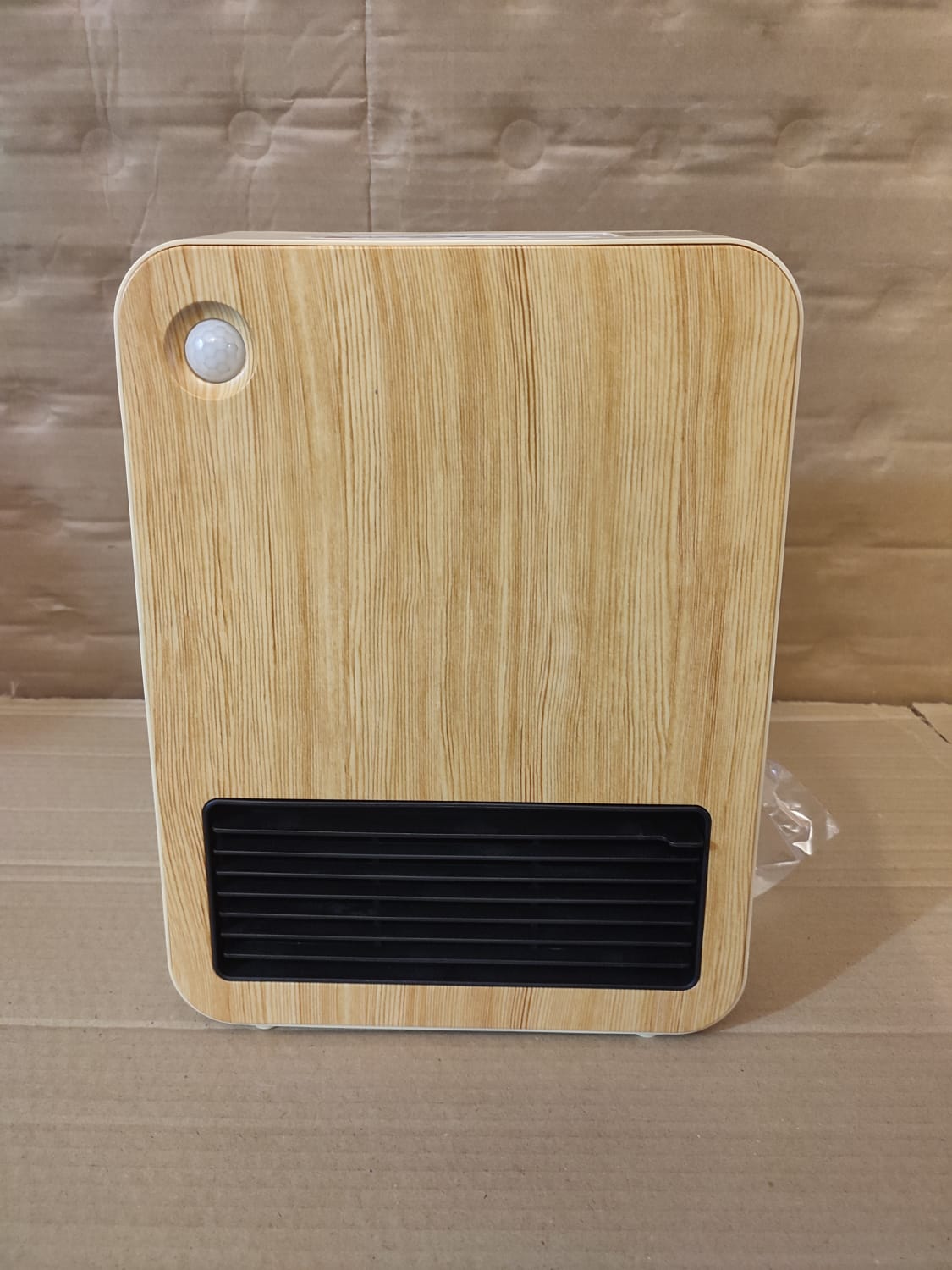 JAPANESE ELECTRIC HEATER WITH MOTION SENSOR & INFRARED PHYSIOTHERAPY - WOODEN COLOR