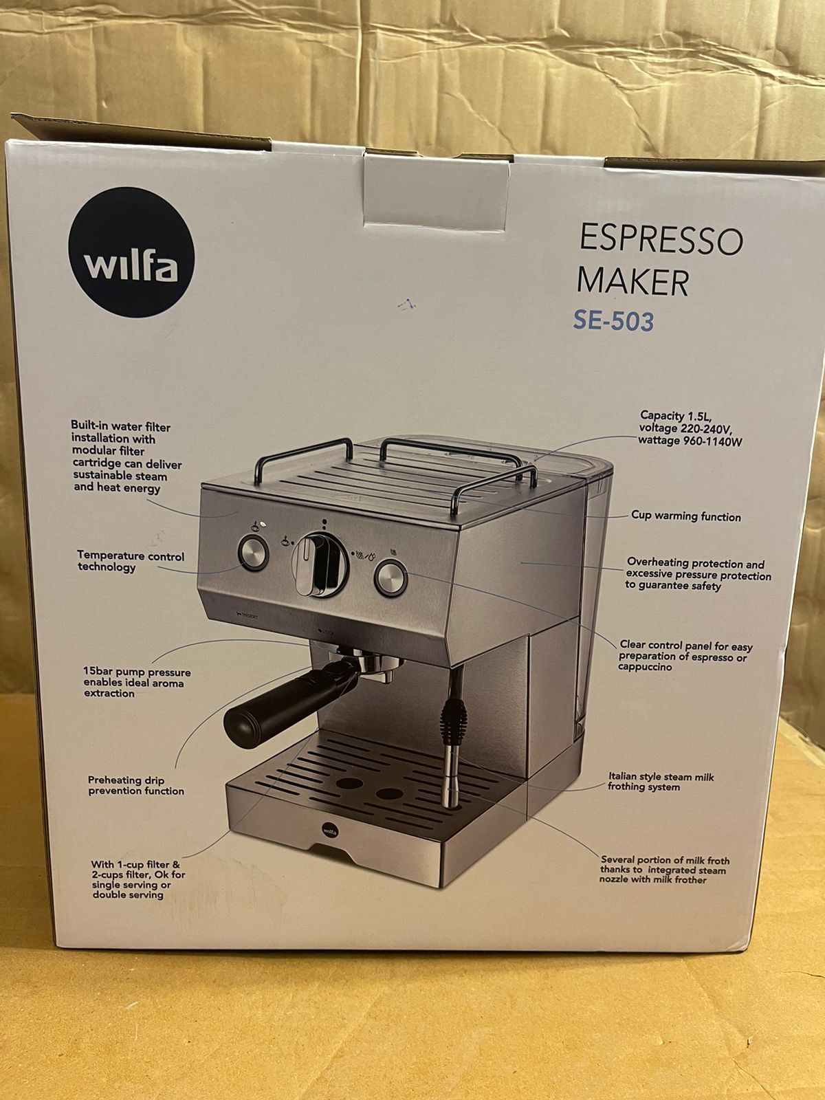 WILFA EXPRESSO MAKER SE-503