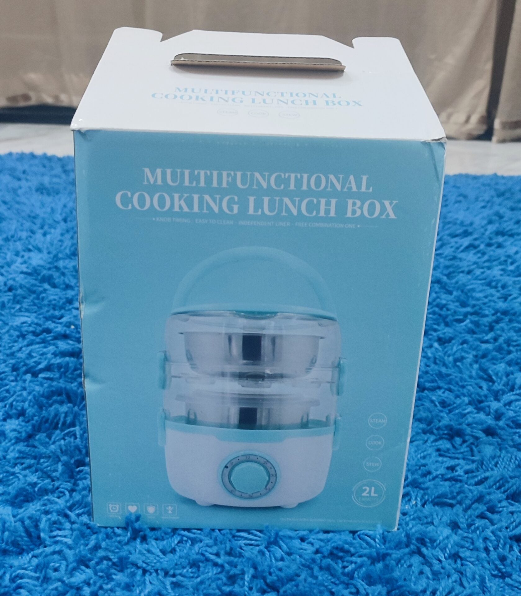 Multifunctional 2 Floor Cooking Lunch Box