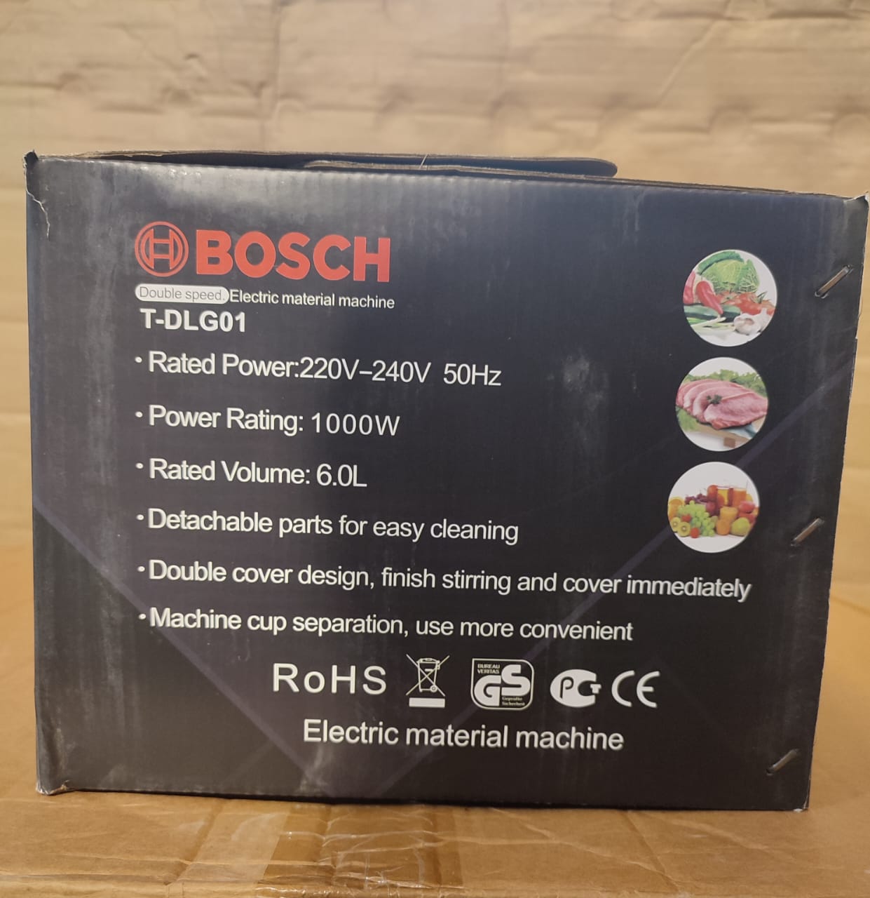 BOSCH ELECTRIC CHOPPER 6L