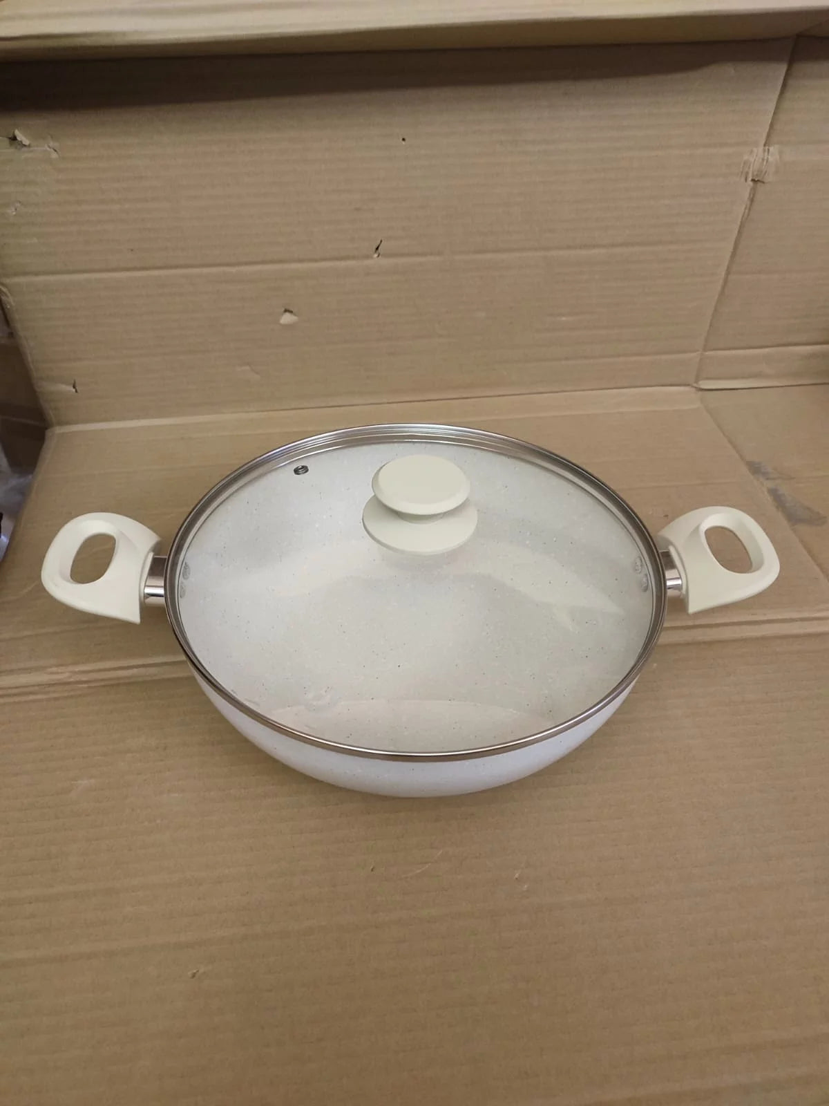 BODES Deep Frypan w/Handle 28cm